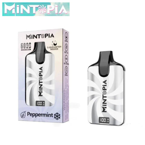Characteristics of Mintopia 6000 Puff Disposable Vape Device