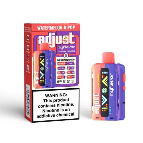 adjust myflavor 40000 disposable vape device