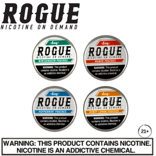 Rouge nicotine Pouches